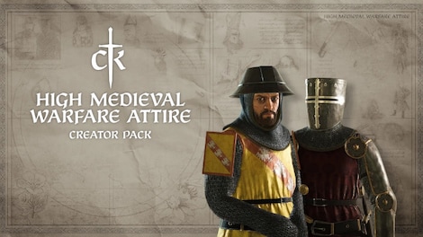 Crusader Kings III Creator Pack: High Medieval Warfare Attire (PC) - Steam Key - GLOBAL - 0