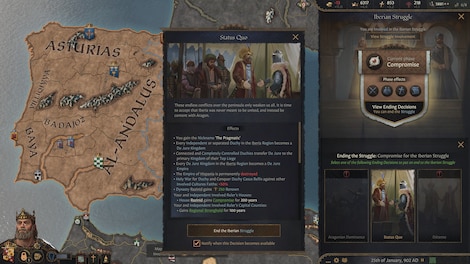 Crusader Kings III: Fate of Iberia (PC) - Steam Key - GLOBAL - 5