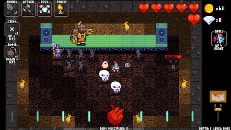 Crypt of the NecroDancer: AMPLIFIED Steam Key GLOBAL - 6