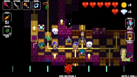 Crypt of the NecroDancer: AMPLIFIED Steam Key GLOBAL - 7