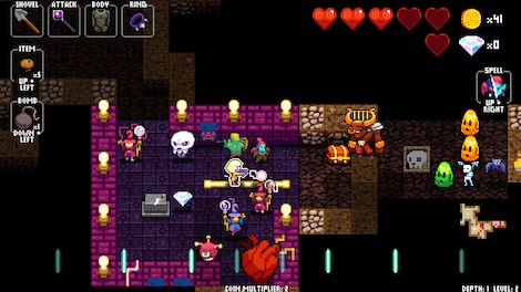 Crypt of the NecroDancer: AMPLIFIED Steam Key GLOBAL - 5