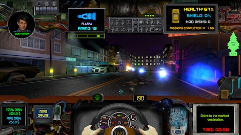 CyberTaxi (PC) - Steam Key - GLOBAL - 7