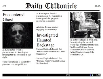Daily Chthonicle: Editor's Edition Steam Key GLOBAL - 6