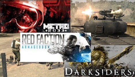 Darksiders + Red Faction: Armageddon + Metro 2033 + Company of Heroes Pack Steam Key EUROPE - 4