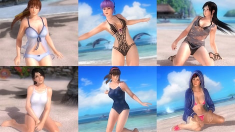 DEAD OR ALIVE 5 Last Round Tropical Paradise Costume & Movie Set Steam Key GLOBAL - 9