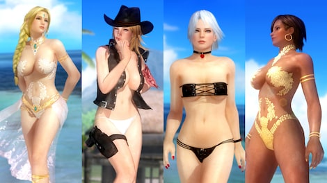 DEAD OR ALIVE 5 Last Round Tropical Paradise Costume & Movie Set Steam Key GLOBAL - 8