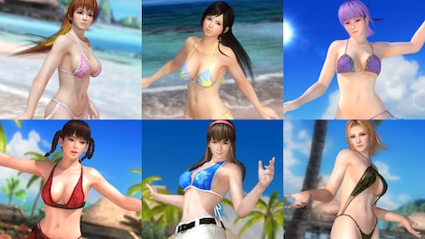 DEAD OR ALIVE 5 Last Round Tropical Paradise Costume & Movie Set Steam Key GLOBAL - 6