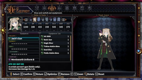 Death end re;Quest 2 - Blood Skelter Set (PC) - Steam Key - GLOBAL - 3