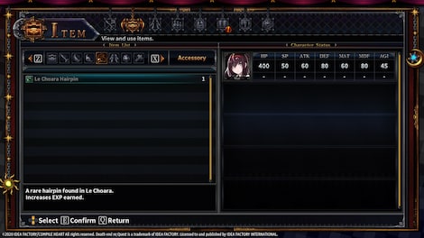Death end re;Quest 2 - EXP Booster Equipment (PC) - Steam Key - EUROPE - 3