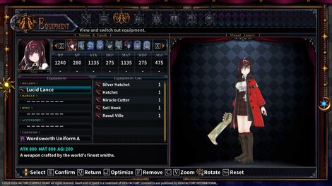 Death end re;Quest 2 - Ultimate Weapon Set (PC) - Steam Key - EUROPE - 6