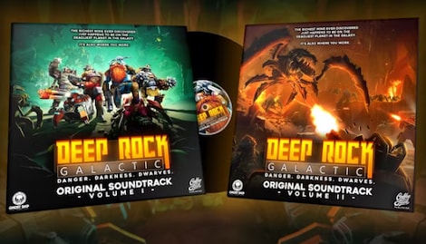 Deep Rock Galactic - Original Soundtrack Volume I + II (PC) - Steam Key - GLOBAL - 0