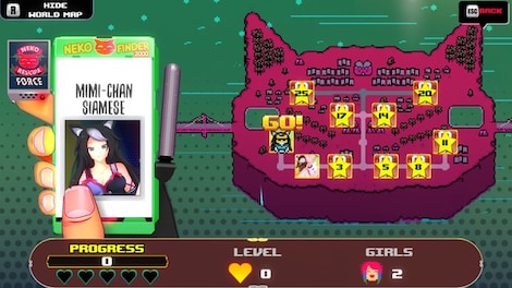 DEEP SPACE WAIFU: NEKOMIMI Steam Gift NORTH AMERICA - 6