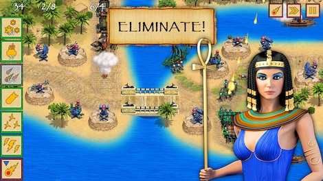 Defense of Egypt: Cleopatra Mission Steam Key GLOBAL - 7