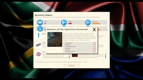 Democracy 3 Africa Steam Gift GLOBAL - 4