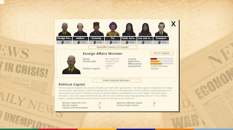 Democracy 3 Africa Steam Key GLOBAL - 11