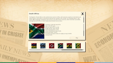 Democracy 3 Africa Steam Key GLOBAL - 9