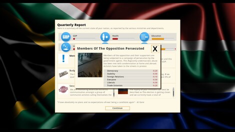 Democracy 3 Africa Steam Key GLOBAL - 4