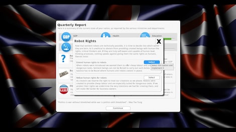 Democracy 3: Clones and Drones Steam Key GLOBAL - 8