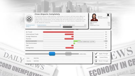 Democracy 3 - Extremism Steam Gift GLOBAL - 5