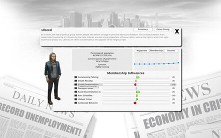 Democracy 3 GOG.COM Key GLOBAL - 5