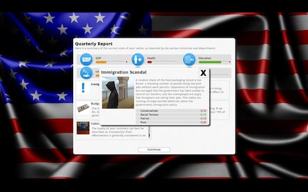 Democracy 3 Steam Key GLOBAL - 9