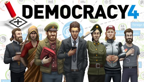 Democracy 4 | Absolute Power Bundle (PC) - Steam Key - EUROPE - 2