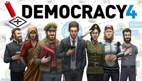 Democracy 4 (PC) - Steam Key - GLOBAL - 2