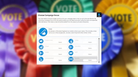 Democracy 4: Voting Systems (PC) - Steam Key - GLOBAL - 6
