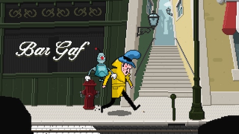 Detective Case and Clown Bot in: Murder in the Hotel Lisbon Steam Key GLOBAL - 3