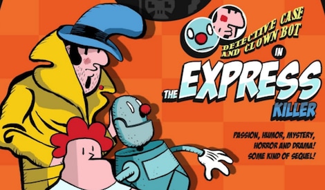 Detective Case and Clown Bot in: The Express Killer Steam Key GLOBAL - 2