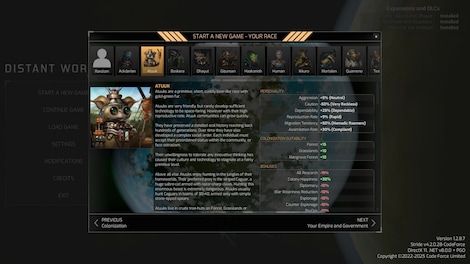 Distant Worlds 2: Factions - Atuuk and Wekkarus (PC) - Steam Key - EUROPE - 4