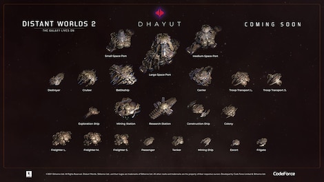 Distant Worlds 2: Factions - Ikkuro and Dhayut (PC) - Steam Key - GLOBAL - 7