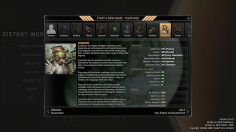 Distant Worlds 2: Factions - Quameno and Gizureans (PC) - Steam Key - GLOBAL - 5