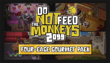 Do Not Feed the Monkeys 2099 - Four Cage Gourmet Pack (PC) - Steam Key - EUROPE - 0