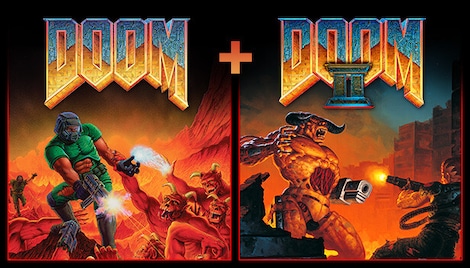 DOOM + DOOM II (PC) - Steam Key - NORTH AMERICA - 0