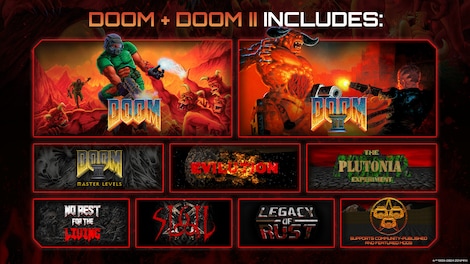 DOOM + DOOM II (PC) - Steam Key - ROW - 15