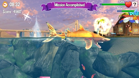 Double Head Shark Attack Steam Key GLOBAL - 4
