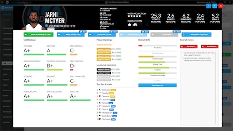 Draft Day Sports: College Basketball 2021 (PC) - Steam Account - GLOBAL - 4