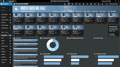 Draft Day Sports: College Basketball 2022 (PC) - Steam Account - GLOBAL - 12