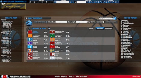 Draft Day Sports College Basketball 3 Steam Key GLOBAL - 6