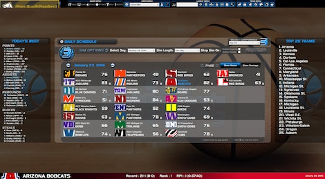 Draft Day Sports College Basketball 3 Steam Key GLOBAL - 8