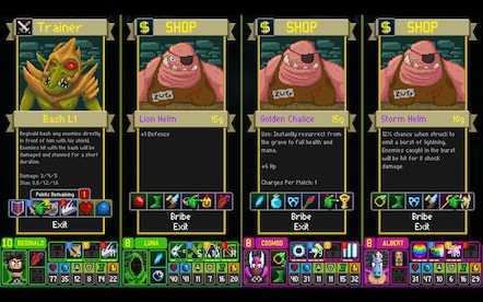 Dungeon League Steam Key GLOBAL - 2