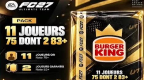 Buy EA SPORTS FC 27 Golden FUT Pack Promo Code Burger King (All Devices ...