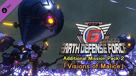 EARTH DEFENSE FORCE 6 - Additional Mission Pack 2「Visions of Malice」 (PC) - Steam Gift - GLOBAL - 0