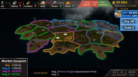 Economic Conquest Steam Key GLOBAL - 0