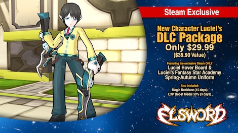 Elsword - Luciel's Package Steam Key GLOBAL - 0
