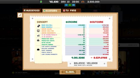 Empire TV Tycoon Steam Gift UNITED KINGDOM - 7