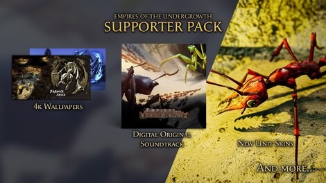 Empires of the Undergrowth - Supporter Pack (PC) - Steam Key - GLOBAL - 3