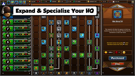Epic Manager - Create Your Own Adventuring Agency! Steam Key GLOBAL - 0