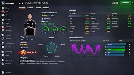 Esports Manager 2026 (PC) - Steam Key - EUROPE - 7